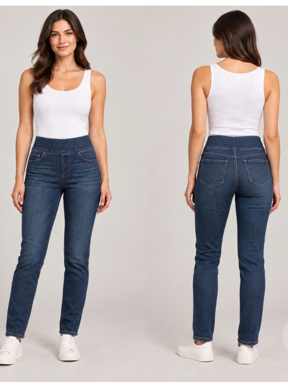 Lee Women's Skinny Jeans in Dark Blue Wash